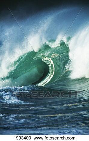 Hawaii, Oahu, Waimea Shore Break View Large Photo Image Stock Image - Hawaii, Oahu, Waimea Shore Break. Fotosearch
