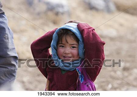 Hazara Girl In Kalu, Bamian Province, Afghanistan View Large Photo Image Picture - Hazara Girl In Kalu, Bamian Province, Afghanistan. Fotosearch