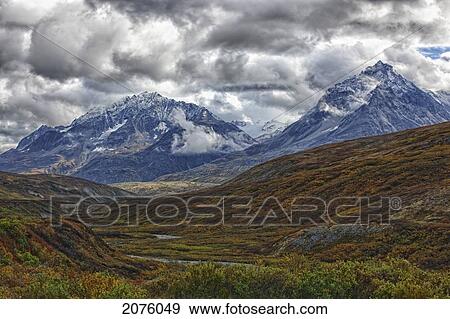 Hdr Of Haines Summit With The Three Guardsmen Mountain In The Distance; British Columbia Canada View Large Photo Image Stock Photo - Hdr Of Haines Summit With The Three Guardsmen Mountain In The Distance; British Columbia Canada. Fotosearch