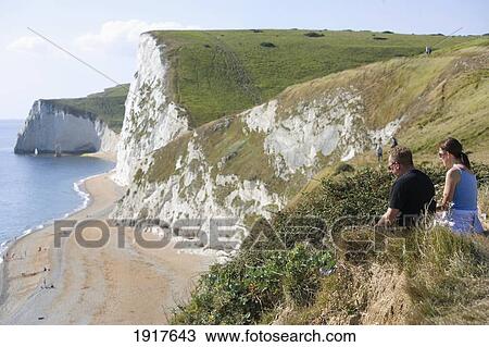 Headland Overlooking Durdle Door View Large Photo Image Stock Image - Headland Overlooking Durdle Door. Fotosearch
