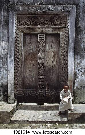 Heavy Wooden Traditional Doors View Large Photo Image Picture - Heavy Wooden Traditional Doors. Fotosearch