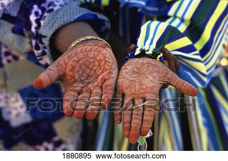 Henna Patterns On Hands View Large Photo Image Stock Photography - Henna Patterns On Hands. Fotosearch