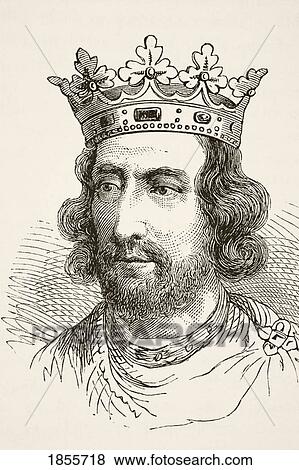 Stock Photo - Henry Iii Of England 1207 To 1272 From The National And Domestic History Of England By William Aubrey Published London Circa 1890. Fotosearch