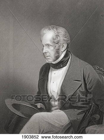 Stock Image - Henry John Temple, 3Rd Viscount Palmerston, 1784 To 1865. British Statesman Who Served Twice As Prime Minister Of The United Kingdom. From The Age We Live In, A History Of The Nineteenth Century.. Fotosearch
