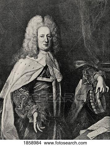 Picture - Henry St. John, Viscount Bolingbroke, 1678-1751. English Philosopher. From The Book The International Library Of Famous Literature. Published In London 1900. Volume Viii.. Fotosearch