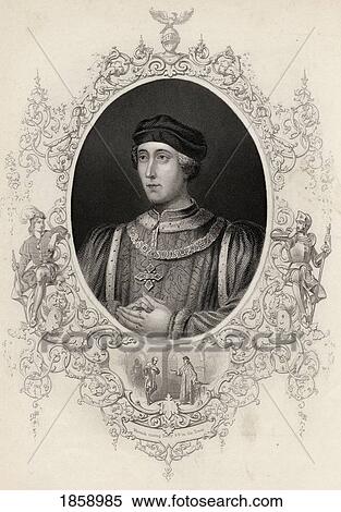 Stock Photography - Henry Vi 1421-1471. King Of England From 1422-1461 And From 1470-1471. 19Th Century Print.. Fotosearch
