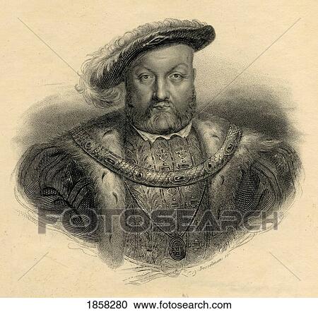 Henry Viii, 1491-1547 King Of England. Steel Engraving By Bosselman. From The Book “ Lady Jackson’S Works, V. The Court Of France, I†Published London 1899. View Large Photo Image Stock Image - Henry Viii, 1491-1547 King Of England. Steel Engraving By Bosselman. From The Book “ Lady Jackson’S Works, V. The Court Of France, I†Published London 1899.. Fotosearch