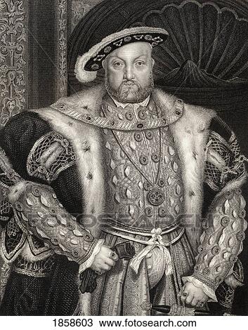 Henry Viii 1491-1547. King Of England From The Book “Lodge’S British Portraits†Published London 1823. View Large Photo Image Stock Image - Henry Viii 1491-1547. King Of England From The Book “Lodge’S British Portraits†Published London 1823.. Fotosearch