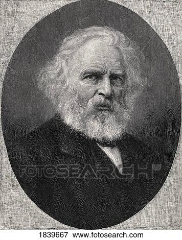 Henry Wadsworth Longfellow 1807-1882 The Most Popular American Poet In The 19Th Century From The Book The Century Illustrated Monthly Magazine May To October 1883 View Large Photo Image Stock Photo - Henry Wadsworth Longfellow 1807-1882 The Most Popular American Poet In The 19Th Century From The Book The Century Illustrated Monthly Magazine May To October 1883. Fotosearch
