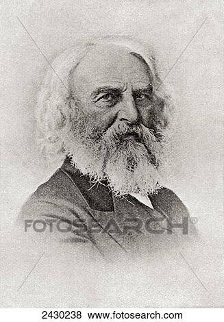 Stock Photo - Henry Wadsworth Longfellow, 1807. Fotosearch