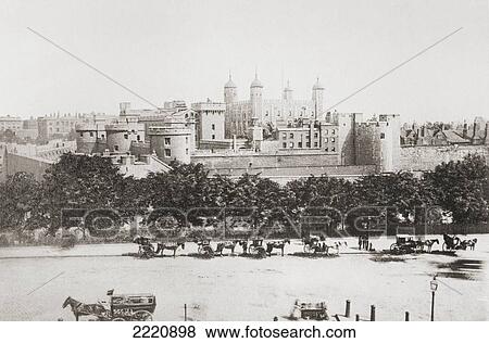 Her Majesty's Royal Palace And Fortress, Known As The Tower Of London, London, England, In The Late 19Th Century. From London, Historic And Social, Published 1902. View Large Photo Image Stock Photo - Her Majesty's Royal Palace And Fortress, Known As The Tower Of London, London, England, In The Late 19Th Century. From London, Historic And Social, Published 1902.. Fotosearch