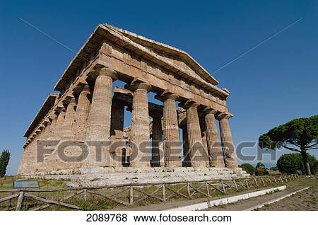 Hera, Paestum, Campania, Tyrrhenian Coast, Italy View Large Photo Image Stock Photo - Hera, Paestum, Campania, Tyrrhenian Coast, Italy. Fotosearch
