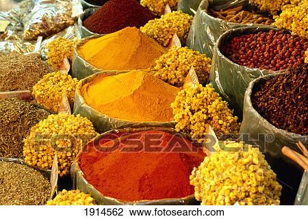 Herbs And Spices View Large Photo Image Stock Image - Herbs And Spices. Fotosearch