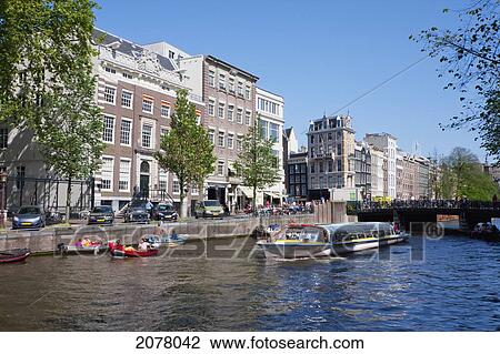 Stock Image - Herengracht, Amsterdam, Netherlands. Fotosearch