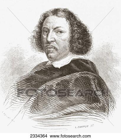 Herman Saftleven The Younger, 1609 - 1685. Dutch Artist Of The Baroque Period. From Histoire Des Peintres De Toutes Les ÉColes, ÉCole Hollandaise, Published 1863. View Large Photo Image Picture - Herman Saftleven The Younger, 1609 - 1685. Dutch Artist Of The Baroque Period. From Histoire Des Peintres De Toutes Les ÉColes, ÉCole Hollandaise, Published 1863.. Fotosearch