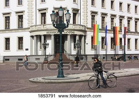 Hessian Parliament, Wiesbaden, Hessen, Germany View Large Photo Image Stock Image - Hessian Parliament, Wiesbaden, Hessen, Germany. Fotosearch