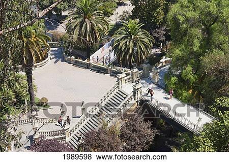 Hidalgo Castle on Santa Lucia Hill, Santiago, Metropolitan Region, Chile View Large Photo Image Stock Photo - Hidalgo Castle on Santa Lucia Hill, Santiago, Metropolitan Region, Chile. Fotosearch