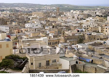 High Angle View Of A City View Large Photo Image Stock Photo - High Angle View Of A City. Fotosearch