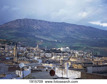 High Angle View Of Cityscape View Large Photo Image Stock Photo - High Angle View Of Cityscape. Fotosearch