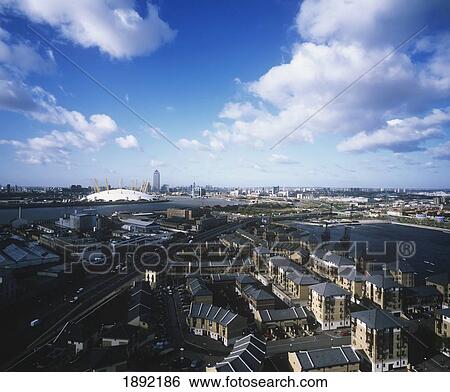 High Angle View Of Cityscape View Large Photo Image Stock Photograph - High Angle View Of Cityscape. Fotosearch