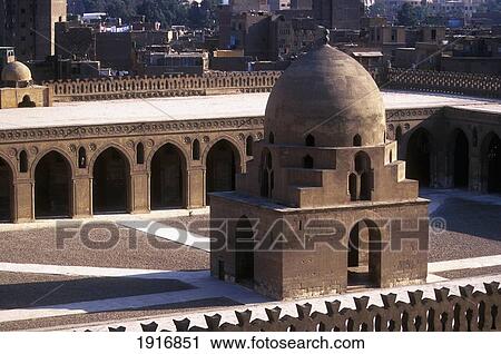 High Angle View Of Ibn Tulun View Large Photo Image Stock Image - High Angle View Of Ibn Tulun. Fotosearch