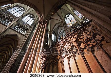 Stock Photo - High Cathedral St. Peter Und Maria (Cologne Cathedral), Cologne, North Rhine-Westphalia, Germany. Fotosearch