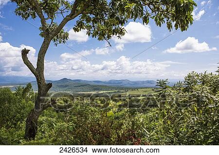 Picture - Highland scenery; Ethiopia. Fotosearch