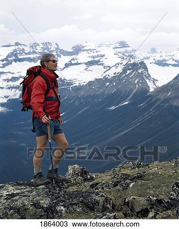 Hiking In The Rocky Mountains, Banff, Alberta, Canada View Large Photo Image Stock Image - Hiking In The Rocky Mountains, Banff, Alberta, Canada. Fotosearch