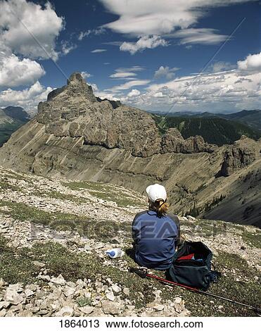 Hiking In The Rocky Mountains, Kananaskis, Alberta, Canada View Large Photo Image Stock Image - Hiking In The Rocky Mountains, Kananaskis, Alberta, Canada. Fotosearch