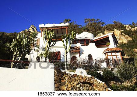 Hillside Home, Zahara De Los Atunes, Cadiz, Spain View Large Photo Image Stock Photo - Hillside Home, Zahara De Los Atunes, Cadiz, Spain. Fotosearch