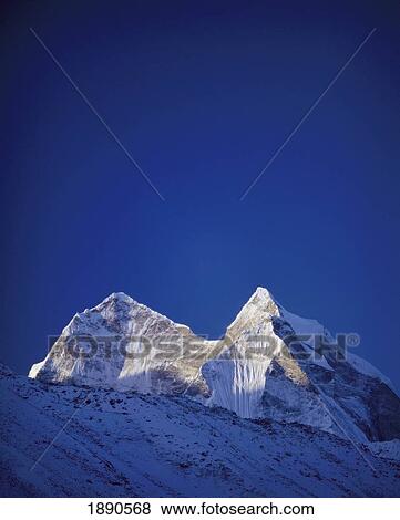 Himalayan Peaks Seen From Dingboche Dingboche View Large Photo Image Stock Photo - Himalayan Peaks Seen From Dingboche Dingboche. Fotosearch