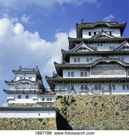 Himeji Castle Exterior View Large Photo Image Stock Photo - Himeji Castle Exterior. Fotosearch