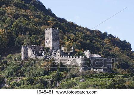 Hinterhof Schloss, as seen from the Danube River in Wachau, Lower Austria, Austria View Large Photo Image Stock Image - Hinterhof Schloss, as seen from the Danube River in Wachau, Lower Austria, Austria. Fotosearch