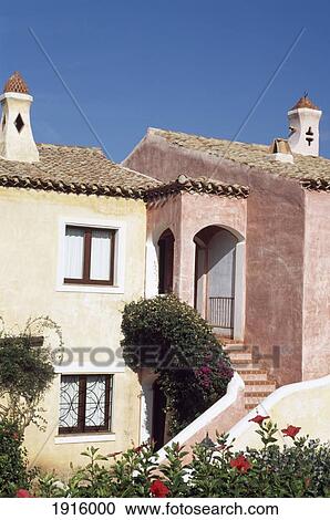 Stock Image - Historic Houses. Fotosearch