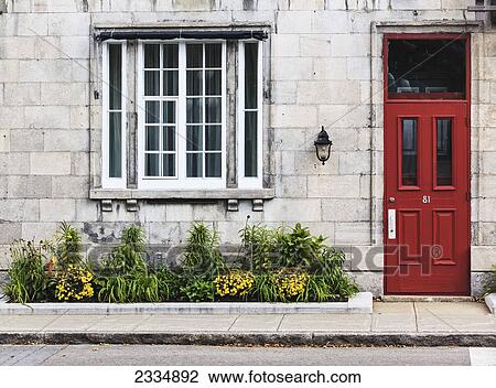 Historic Stone Home In Old Quebec; Quebec City Quebec Canada View Large Photo Image Stock Image - Historic Stone Home In Old Quebec; Quebec City Quebec Canada. Fotosearch