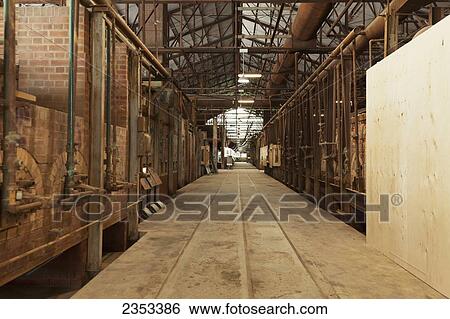 Stock Photograph - Historical Brick Factory At Evergreen Brick Works; Toronto, Ontario, Canada. Fotosearch