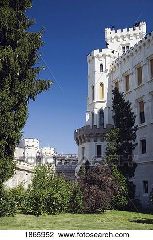 Hluboka Chateau, Hluboka Nad Vltavou, Czech Republic View Large Photo Image Stock Image - Hluboka Chateau, Hluboka Nad Vltavou, Czech Republic. Fotosearch