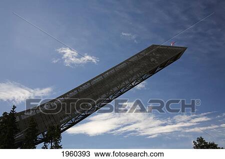 Holmenkollen Ski Jump; Oslo, Norway View Large Photo Image Stock Image - Holmenkollen Ski Jump; Oslo, Norway. Fotosearch