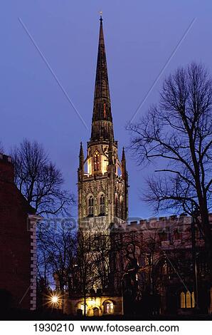 Stock Image - Holy Trinity Church, Coventry, West Midlands, Uk. Fotosearch