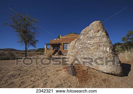 Home In Desert; Namibia View Large Photo Image Stock Image - Home In Desert; Namibia. Fotosearch