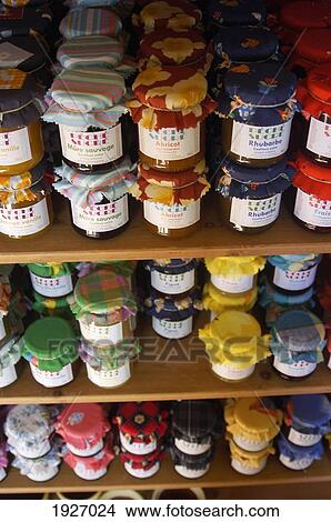 Picture - Home Made Jams For Sale. Fotosearch