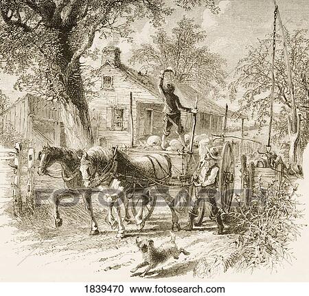 Homestead In Kansas In 1870S. From American Pictures Drawn With Pen And Pencil By Rev Samuel Manning Circa 1880 View Large Photo Image Stock Image - Homestead In Kansas In 1870S. From American Pictures Drawn With Pen And Pencil By Rev Samuel Manning Circa 1880. Fotosearch