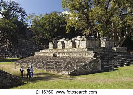 Honduras, Copan Ruinas, Copan Archeological Park, Ball Court, tourists sightseeing View Large Photo Image Stock Image - Honduras, Copan Ruinas, Copan Archeological Park, Ball Court, tourists sightseeing. Fotosearch