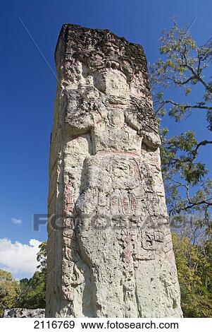 Honduras, Copan Ruinas, Copan Archeological Park, Stela 2 View Large Photo Image Stock Photo - Honduras, Copan Ruinas, Copan Archeological Park, Stela 2. Fotosearch