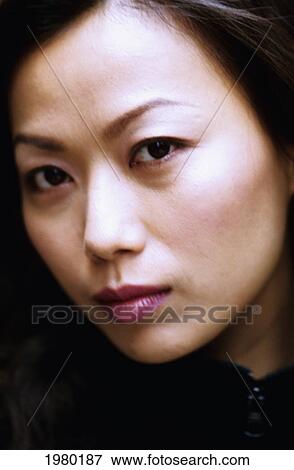 Hong Kong, Beauty Shot Of Chinese Woman. View Large Photo Image Stock Photo - Hong Kong, Beauty Shot Of Chinese Woman.. Fotosearch