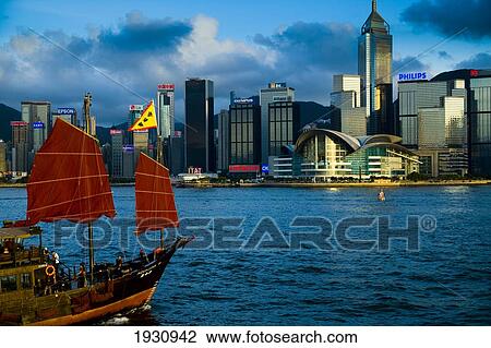 Stock Image - Hong Kong, China. Fotosearch