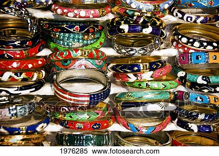 Hong Kong, Yau Ma Tei K, Bracelets On Offer At The Temple Street Night Market. View Large Photo Image Stock Photography - Hong Kong, Yau Ma Tei K, Bracelets On Offer At The Temple Street Night Market.. Fotosearch