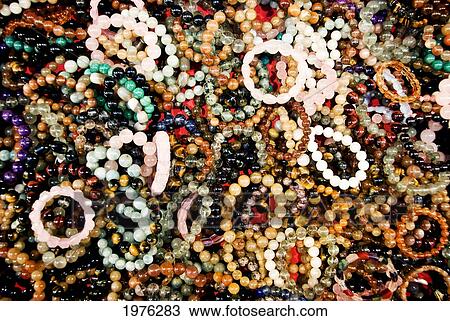 Hong Kong, Yau Ma Tei K, Prayer Bracelets On Offer At The Temple Street Night Market. View Large Photo Image Stock Image - Hong Kong, Yau Ma Tei K, Prayer Bracelets On Offer At The Temple Street Night Market.. Fotosearch