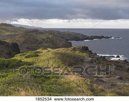 Honokohau Bay, Maui, Hawaii, Usa View Large Photo Image Picture - Honokohau Bay, Maui, Hawaii, Usa. Fotosearch