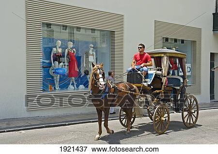 Horse Drawn Carriage View Large Photo Image Stock Photo - Horse Drawn Carriage. Fotosearch